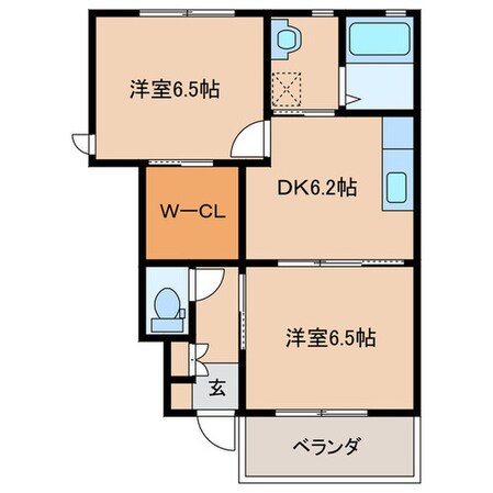 シャルマンの物件間取画像